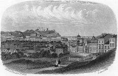 View over Hastings 1864